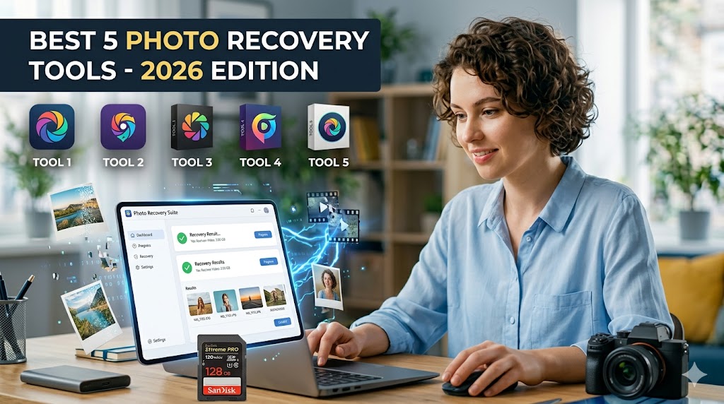 Best 5 Photo Recovery Tools for Windows and Mac – 2026 Edition