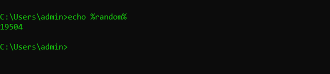 Generate a Random Number