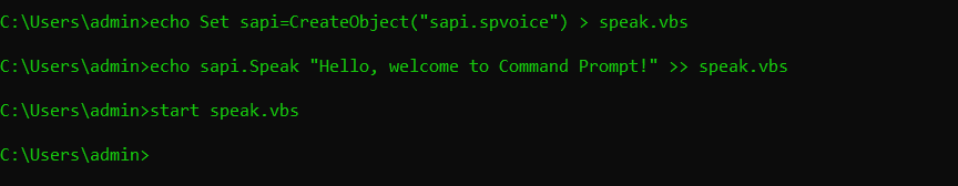 Listen Audio from CMD